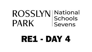 Rosslyn Park National School Sevens 2023  RE1 DAY 4 [upl. by Millan321]