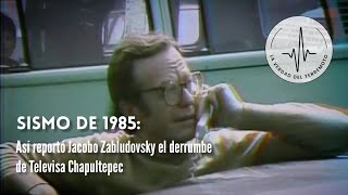 Terremoto de 1985 El derrumbe de Televisa Chapultepec [upl. by Ichabod]