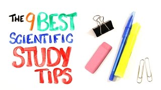 The 9 BEST Scientific Study Tips [upl. by Timothy]