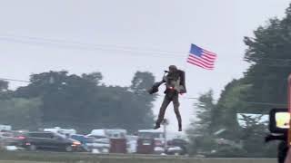 Oshkosh 2023 Opening day activities Jet Packs Oshkosh 2023 [upl. by Hayifas]