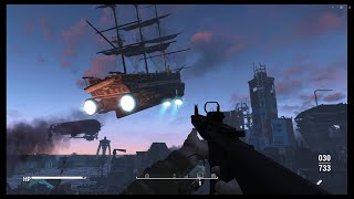 Fallout 4 Play Thru Part 108 Last Voyage of the Constitution Part 2 [upl. by Sarena]