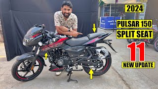 New Bajaj Pulsar 150 quotTWIN Discquot 2024 model Launch Price mileage Features Full Review [upl. by Adamec532]