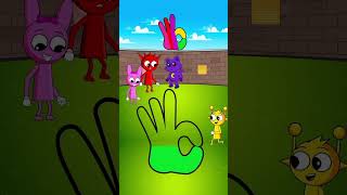 Hand puzzle challenge with sprunki incredibox easy simple hard shorts [upl. by Gradeigh]