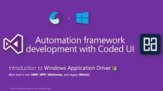 Introduction to Windows Application Driver an Selenium like tools for Window app automation [upl. by Rosmunda]