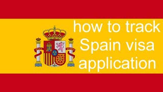 Spain Visa application tracking l how to track Spain visa application l Spain visit visa l family [upl. by Whiney]