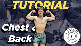 RTS Barbell in Cincinnati  Chest amp Back Workout Tutorial [upl. by Micki]