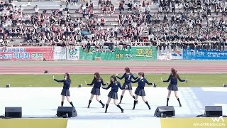 160428 여자친구GFRIEND  시간을 달려서 Rough 라이브LIVE 포천 경기도민체전 전체 직캠Fancam by wA [upl. by Winther]