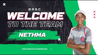 Meet Our ViceCaptain  Boulogne Rising Stars Cricket Club Player Interviews  Featuring Nethma [upl. by Iaj]