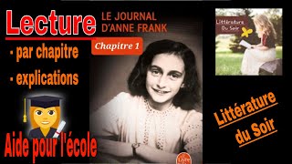 1  Le journal dAnne Frank  chapitre 1  livre audio [upl. by Birdt]