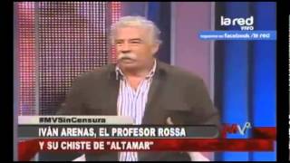 Iván Arenas y su chiste de altamar en Mentiras Verdaderas [upl. by Kerwinn]