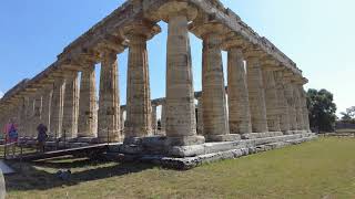 Paestum GREEK Temples Amazing UNESCO WORLD HERITAGE SITE Walking Tour  Paestum Italy  ECTV [upl. by Pedroza153]