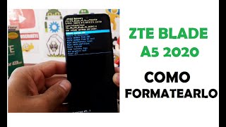 como formatear zte blade a5 2020 ¡¡¡ nueva version [upl. by Lyrac388]