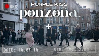 KPOP IN PUBLIC  SIDECAM PURPLE KISS  PONZONA  INTROCROWN  DANCE COVER BY ODC  ONE TAKE [upl. by Neerom]