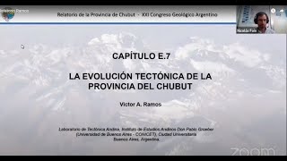 Evolución tectónica de la provincia del Chubut [upl. by Birkett]