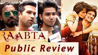 Raabta Movie  Public Review  Sushant Singh Rajput  Kriti Sanon [upl. by Inuat]