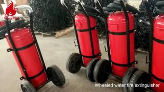 Wheeled water fire extinguisher [upl. by Burrell671]