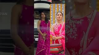 Gulabi Sharara got real for this diwali 🪔🎇 aliabhatt sharvari ranjhan shorts [upl. by Noved]