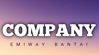 Emiway Bantai  Company Lyrics [upl. by Heger]