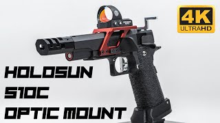 Revanchist Airsoft Holosun 510C For Hicapa Series Airsoft GBB Pistols｜產品介紹 ｜I Love Holosun [upl. by Izawa]