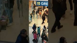 Shoplifting with police inside store Greggs stealing greggs police [upl. by Elttil616]