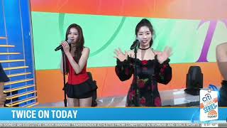 TWICE ON THE TODAY SHOW  I GOT YOU [upl. by Johny]