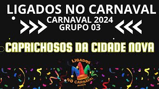 LIGADOS NO CARNAVAL CAPRICHOSOS DA CIDADE NOVA [upl. by Naillimxam]