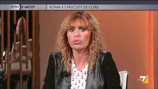 Mussolini a Lilli Gruber lei non mi può chiedere se festeggio il 25 aprile [upl. by Lapointe]