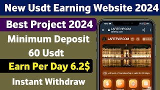 Lafite Mall  New Usdt Earning Site  Usdt Money Making Website  Free Usdt Mining  Usdt Earning [upl. by Adamson]