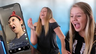 Reacting to TikToks We Actually Think are Funny  Taylor amp Vanessa [upl. by Beitris]