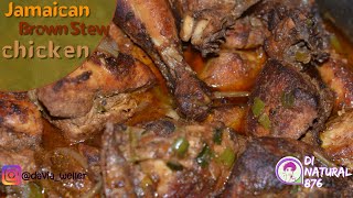 Jamaican Style Fricassee Chicken Easy To Make Dinatural876 [upl. by Ynney]