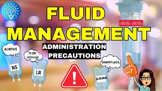 IV FLUIDS 103 Unique Precautions And Uses For Each Fluid Type [upl. by Nevad]