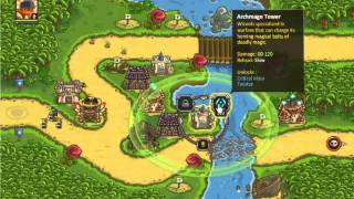 Kingdom Rush Frontiers Snapvine Bridge 3 stars Walkthrough [upl. by Ima234]