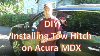 Installing a Tow Hitch on an Acura MDX [upl. by Atirec]