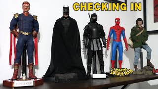 CHECKING IN  HOT TOYS COLLECTION ROOM [upl. by Akirehs]