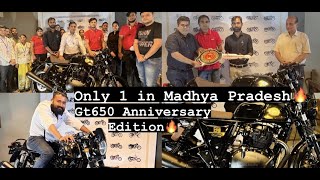 Delivery Of Royal Enfield GT 650 120th Anniversary Edition  सिर्फ 120 ही है पूरी दुनिया में 😍 [upl. by Delphina116]