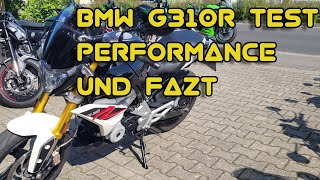 BMW G310R TEST  Performance 0 100  Topspeed  Handling [upl. by Koralle24]