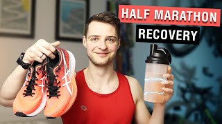 How To Recover Quicker After A Half Marathon  Half Marathon Nutrition Tips [upl. by Eisset54]