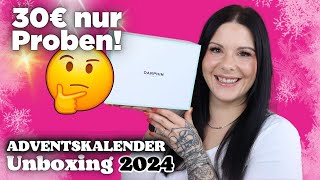 Nur Proben 🥸 Kosmetikkaufhaus Adventskalender DoitYourself Damendüfte Inhalt [upl. by Lapo]