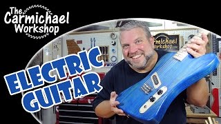 Making an Electric Guitar with the Inventables XCarve CNC Machine [upl. by Carrie936]