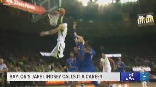 Baylor guard Jake Lindsey retires from basketball [upl. by Kalam]