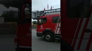 Sultanbeyli İtfaiye Grup Amirliği Muavenet Takım Çıkışı itfaiye firefighter firetruck fire [upl. by Noxaj601]