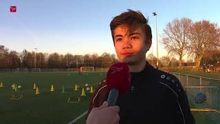 Lelystad  Voetbaltalent Van der Horst 12 naar Ajax [upl. by Calhoun]