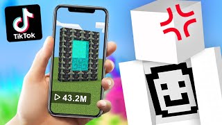 Desmentí los 100 TikToks más VISTOS de MINECRAFT [upl. by Favin]