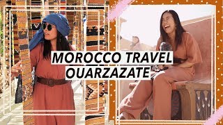 Exploring Around Morocco 🇲🇦  Ouarzazate Travel Vlog [upl. by Jez]