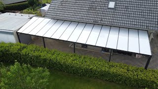 Carport aus Aluminium Montage [upl. by Evvie907]