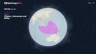 MyHeritage DNA Result for Malaysian Malay [upl. by Krutz]