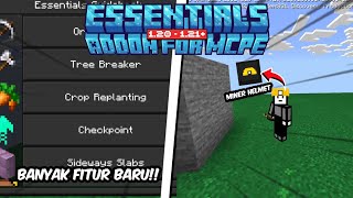 Addon Essentials Free Mcpe 120121 minecraft gaming addon mcpe [upl. by Dripps]