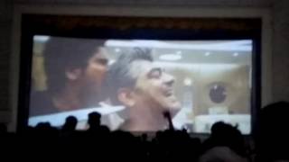 Vedalam Interval block Mass Scene Theatre Response [upl. by Frendel]