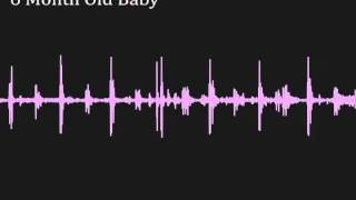 Recorded babys heartbeat from a 6 month old infant [upl. by Powder]