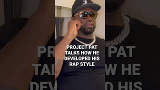 Project Pat Talks How He Developed His Rap Style projectpat chadarmestv [upl. by Akihc]